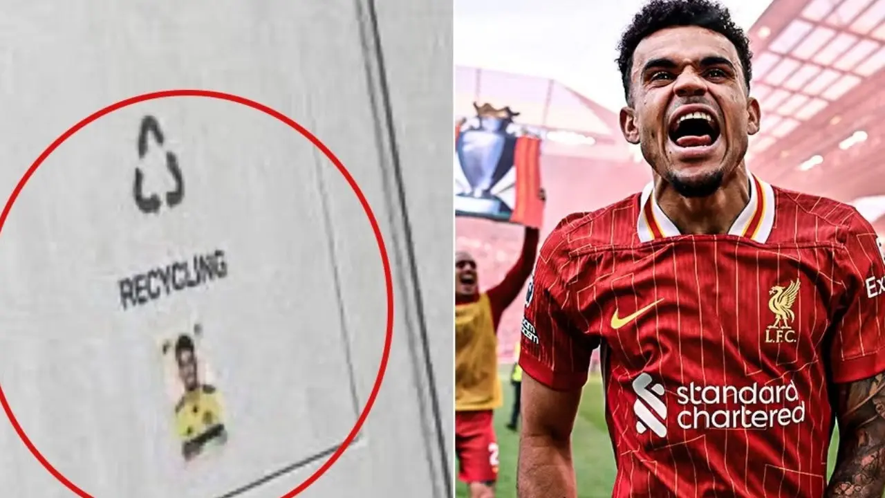 Respon Luis Diaz Tanggapi Fotonya Berada di Tempat Sampah Ruang Ganti Liverpool
