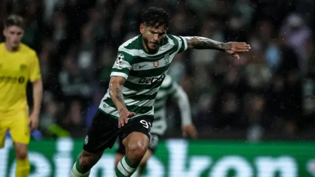 Luis Suarez, Striker Sporting CP, Menjadi Ancaman Serius bagi Arsenal di Liga Champions