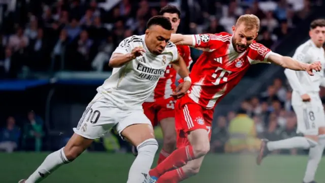 Bayern Munchen Kalahkan Real Madrid 2-1 pada Leg Pertama Perempat Final Liga Champions