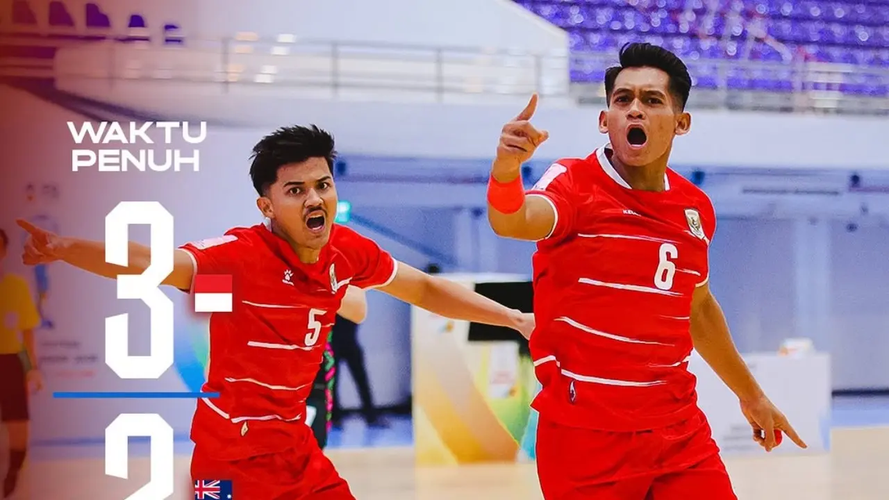 Skuad Garuda Raih Juara Grup B Piala AFF Futsal 2026 Usai Kalahkan Australia