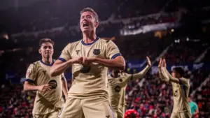Hasil Osasuna vs Barcelona 1-2: Gol Lewandowski dan Torres Bawa Blaugrana Raih Poin Penuh