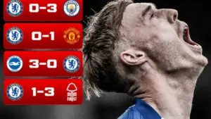 Chelsea Terpuruk setelah Telan Enam Kekalahan Beruntun di Premier League