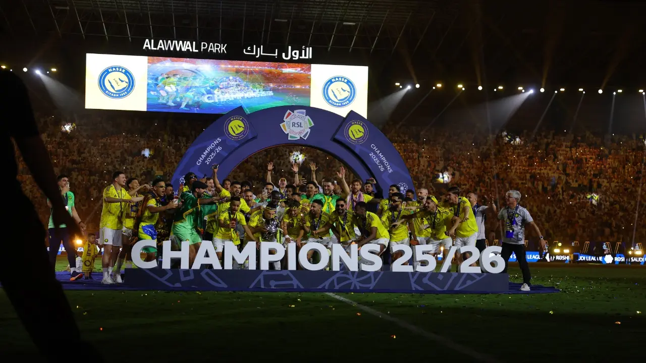 Al Nassr Resmi Jadi Juara Liga Arab Saudi Musim 2025 2026 Cristiano Ronaldo Akhirnya Raih Trofi Perdana
