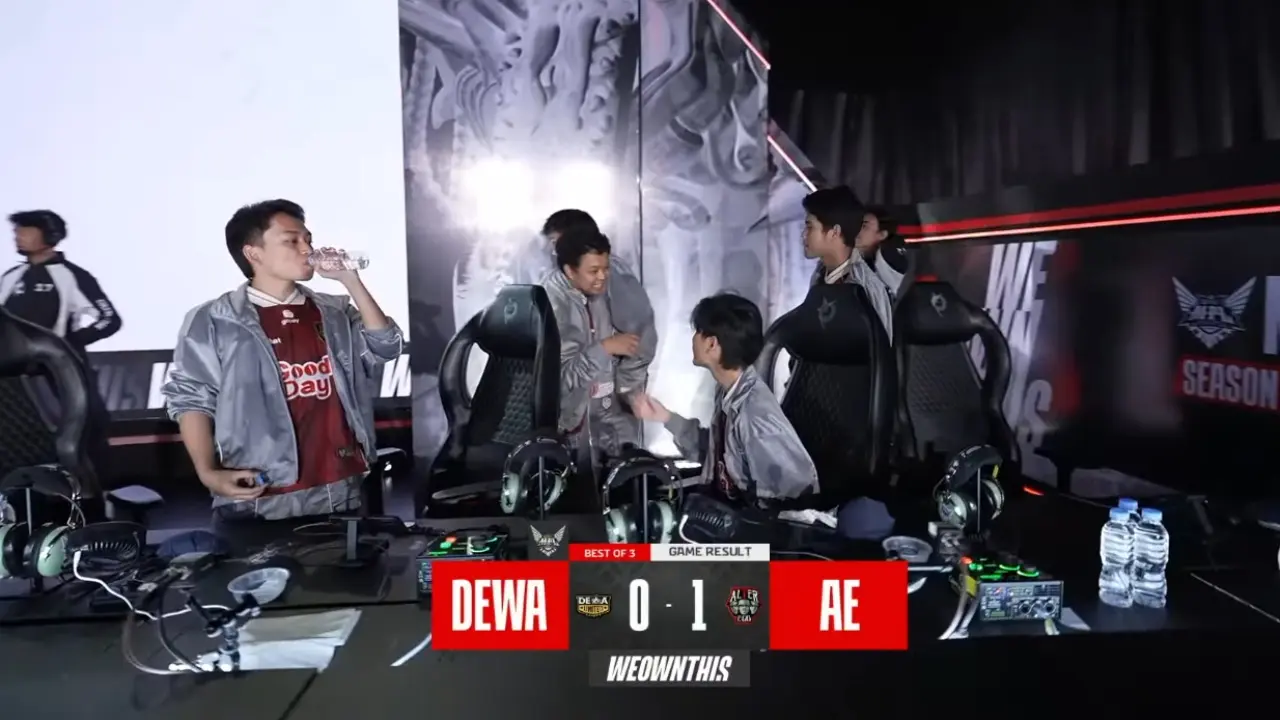 Alter Ego Tampil Agresif Dan Unggul 1 0 Atas Dewa United Esports Pada Game Pertama Mpl Id S17 Hari Ke 2