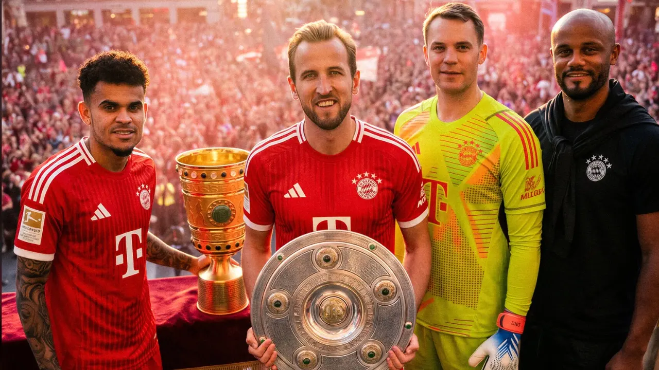 Bayern Munchen Sukses Raih Gelar Ganda Domestik Untuk Pertama Kalinya Dalam Enam Musim Terakhir