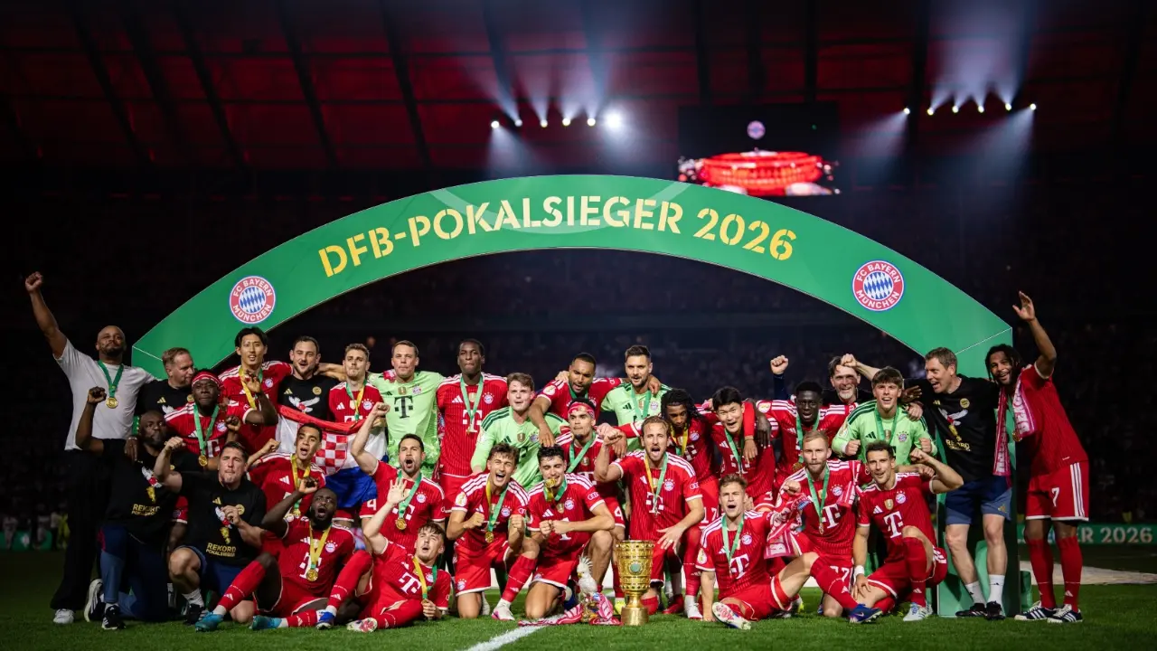 Harry Kane Antar Bayern Munchen Juara Dfb Pokal 2025 2026 Dan Akui Bangga Dengan Performa Tim