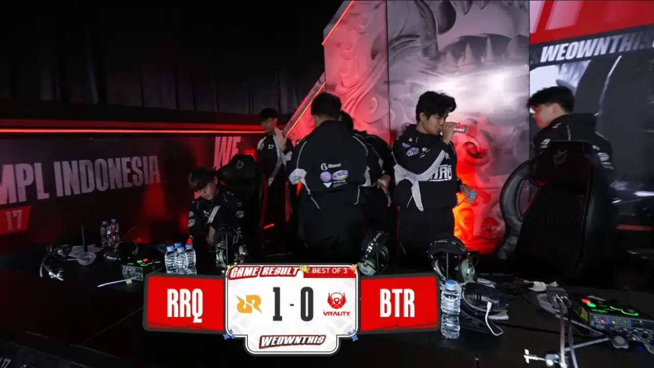 Rrq Hoshi Tampil Dominan Dan Unggul 1 0 Atas Bigetron By Vitality Di Game Pertama Mpl Id S17 Pekan 6 Hari Kedua