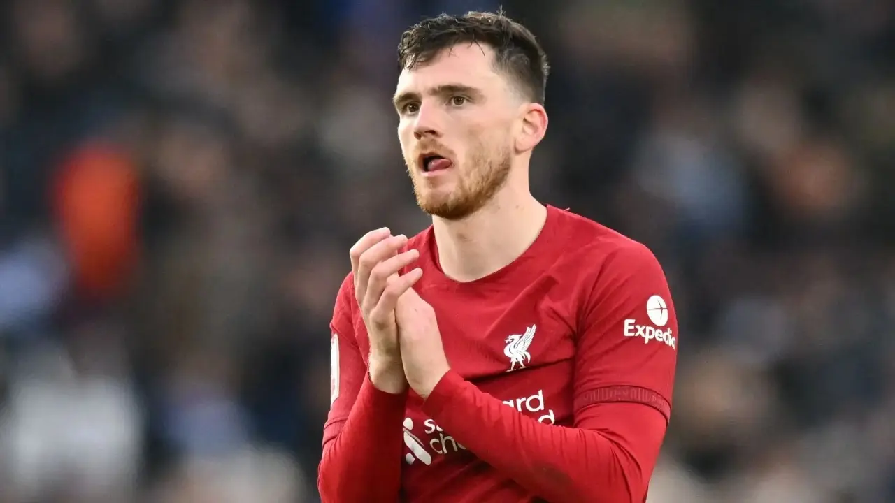 Tottenham Hotspur dan Juventus Bersaing Dapatkan Andy Robertson dari Liverpool Secara Gratis