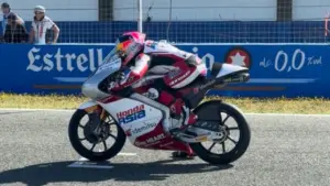 Veda Ega Pratama Lebih Cepat dari Hakim Danish di FP2 Moto3 Prancis 2026