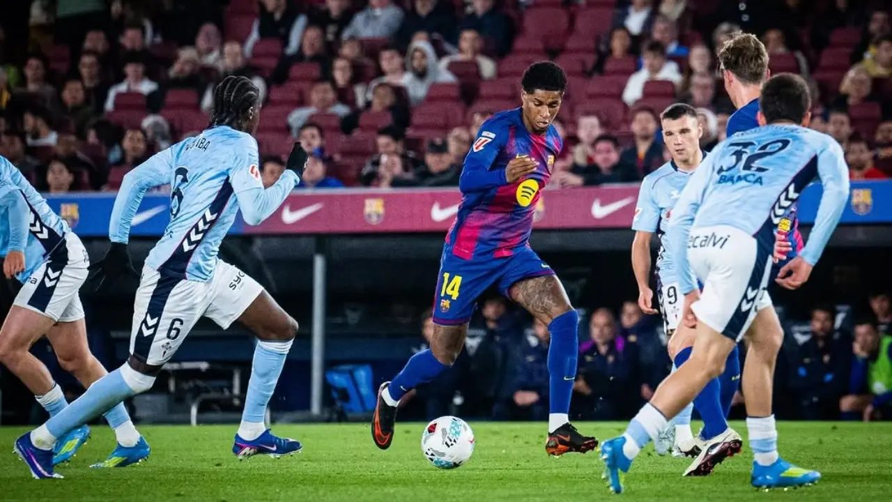 Rashford Raih Statistik Kecepatan Teratas di Liga Spanyol Ungguli Vinícius Júnior dan Kylian Mbappé