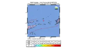 Gempa M 5,2 Guncang Timur Laut Maluku Barat Daya, Maluku