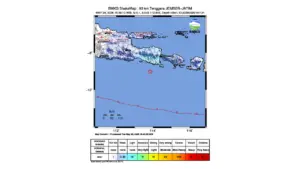 Gempa M 5,1 Guncang Tenggara Jember, Jawa Timur