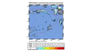 Gempa M 6,7 Guncang Utara Tanimbar, Maluku