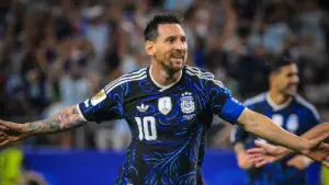 Argentina Tundukkan Yordania 3-1, Messi Pecahkan Rekor Gol Beruntun