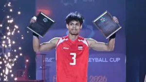 Boy Arnez Dinobatkan MVP, Tiga Pemain Indonesia Masuk Tim Terbaik AVC 2026