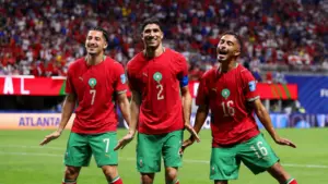 Maroko Pastikan Tiket 32 Besar Usai Menang 4-2 Atas Haiti