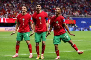 Maroko Pastikan Tiket 32 Besar Usai Menang 4-2 Atas Haiti