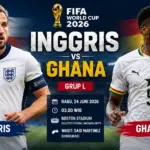 Prediksi Inggris vs Ghana di Piala Dunia 2026: The Three Lions Incar Tiket 32 Besar
