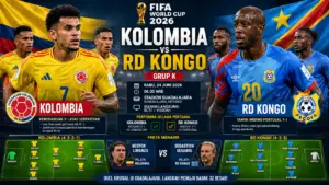 Prediksi Kolombia Vs RD Kongo: Luis Díaz Dinantikan Bawa Los Cafeteros Ke Babak 32 Besar