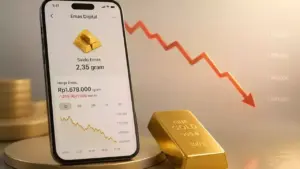 Emas Digital Melemah Selasa 30 Juni 2026, Ini Daftar Harga Per Gram