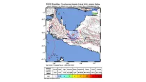 Gempa M 4,0 Guncang Selatan Nabire, Papua Tengah