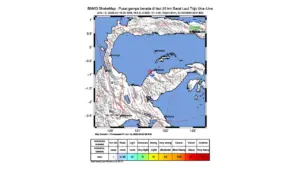 Gempa M 3,5 Guncang 25 km Barat Laut Tojo Una-Una, Sulawesi Tengah