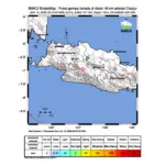 Gempa M 2,6 Guncang Selatan Cianjur, Jawa Barat