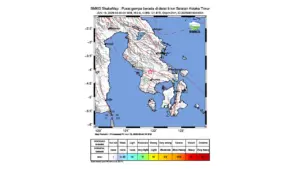 Gempa M 2,6 Guncang Selatan Kolaka Timur, Sulawesi Tenggara