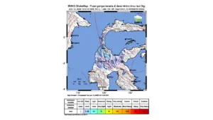 Gempa M 4,7 Guncang Timur Laut Sigi, Sulawesi Tengah