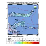 Gempa M 5,6 Guncang Laut Timur Laut Pulau Puah, Gorontalo