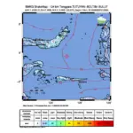 Gempa M 5,7 Guncang Tenggara Tutuyan, Sulawesi Utara
