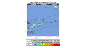 Gempa M 6,0 Guncang Barat Laut Maluku Barat Daya, Maluku