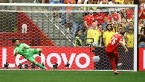 Swiss Lolos Perempat Final Usai Menang Adu Penalti Atas Kolombia