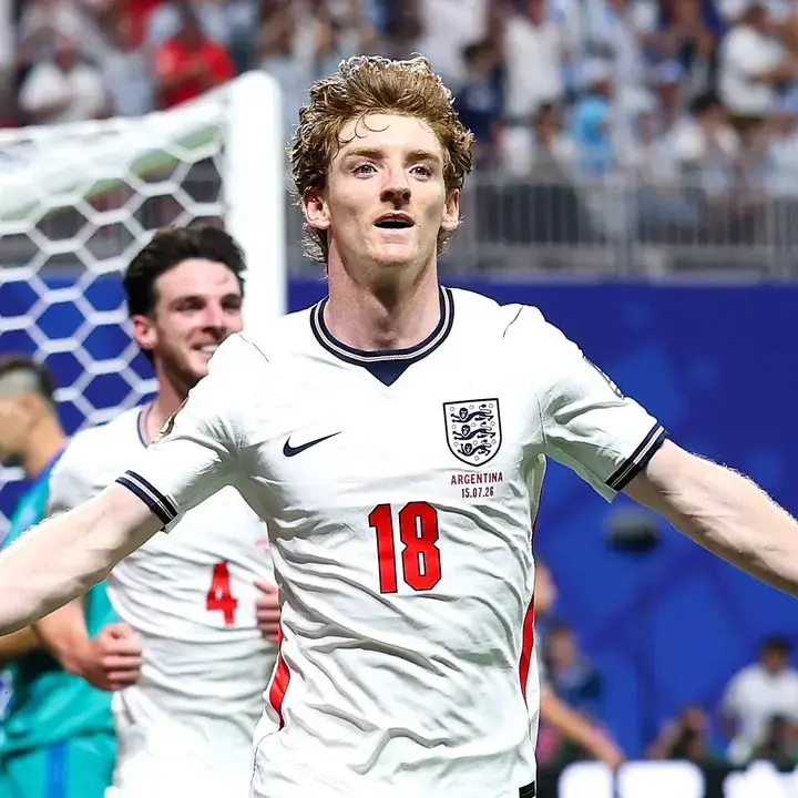 Anthony Gordon Bawa Inggris Unggul 1-0 Pada Menit Ke-55 di Semifinal Piala Dunia 2026