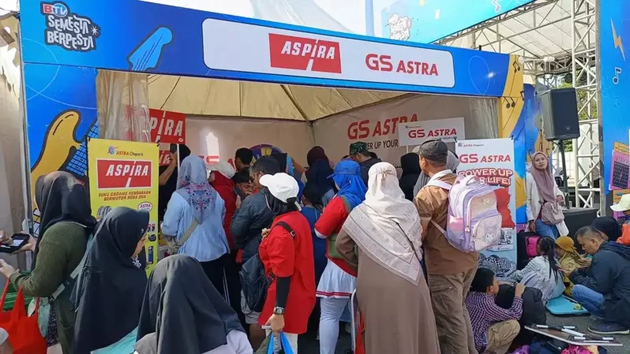 Astra Otoparts Peringatkan Bahaya Produk Palsu Saat BTV Semesta Berpesta Bandung