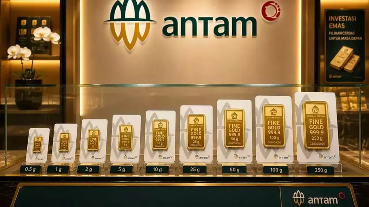 Emas Antam Naik Jadi Rp2.640.000 Per Gram pada 2 Juli 2026