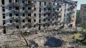 Serangan Udara Besar Hantam Kyiv, 18 Warga Tewas dan Puluhan Luka