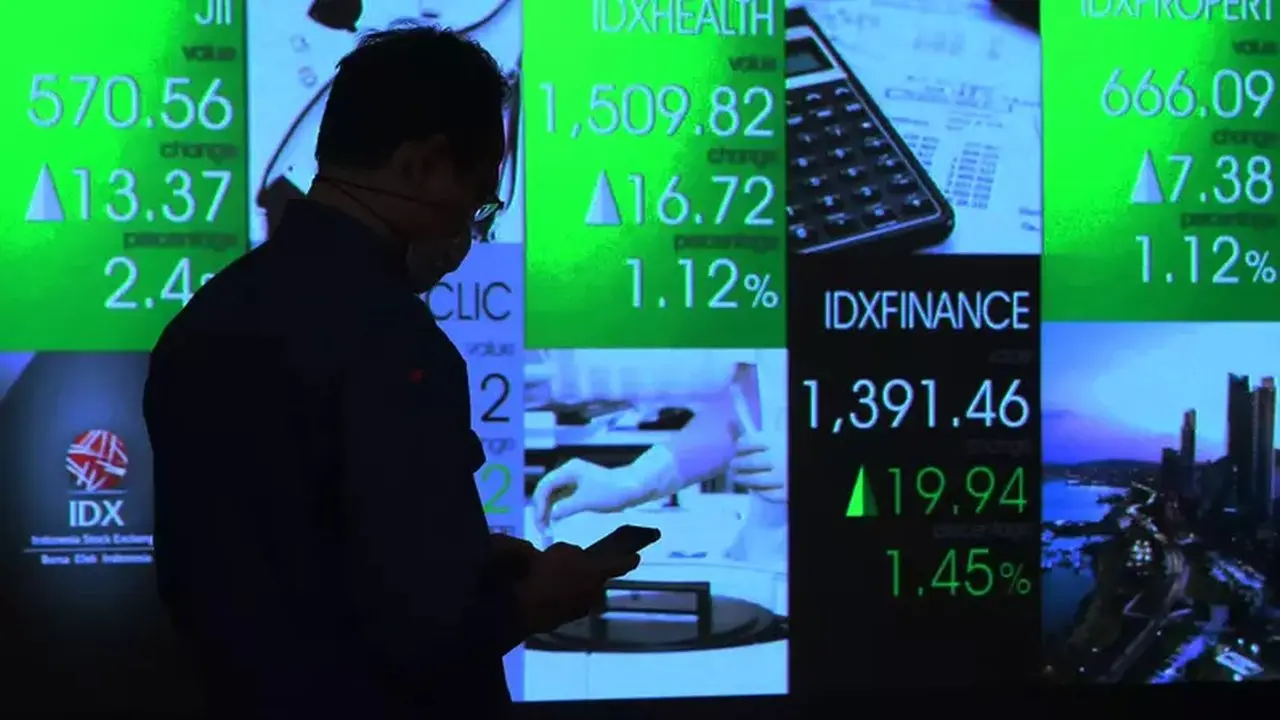 IHSG Menguat Tipis, Lima Saham Catat Kenaikan Besar pada Sesi I