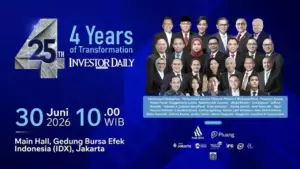 Investor Daily Gelar “4 Years Of Transformation” Tandai Jejak 25 Tahun