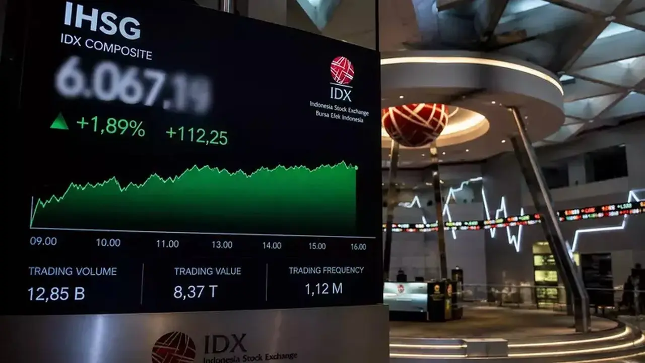 IHSG Tutup Menguat Tipis, Lima Saham Naik 23%–34%