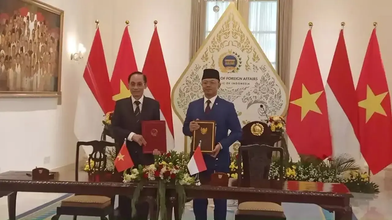Indonesia dan Vietnam Tandatangani Rencana Aksi Kemitraan Strategis 2026–2031