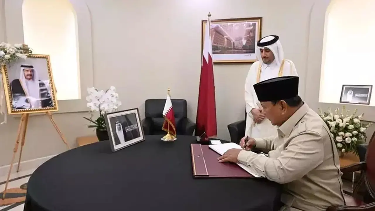 Prabowo Sampaikan Belasungkawa Atas Wafatnya Mantan Emir Qatar Sheikh Hamad